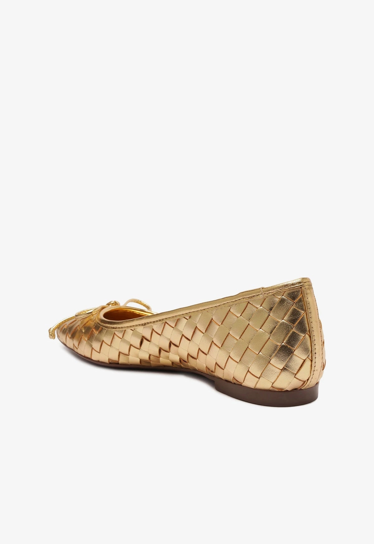 Daylong Comfort Arissa Woven Leather Flat