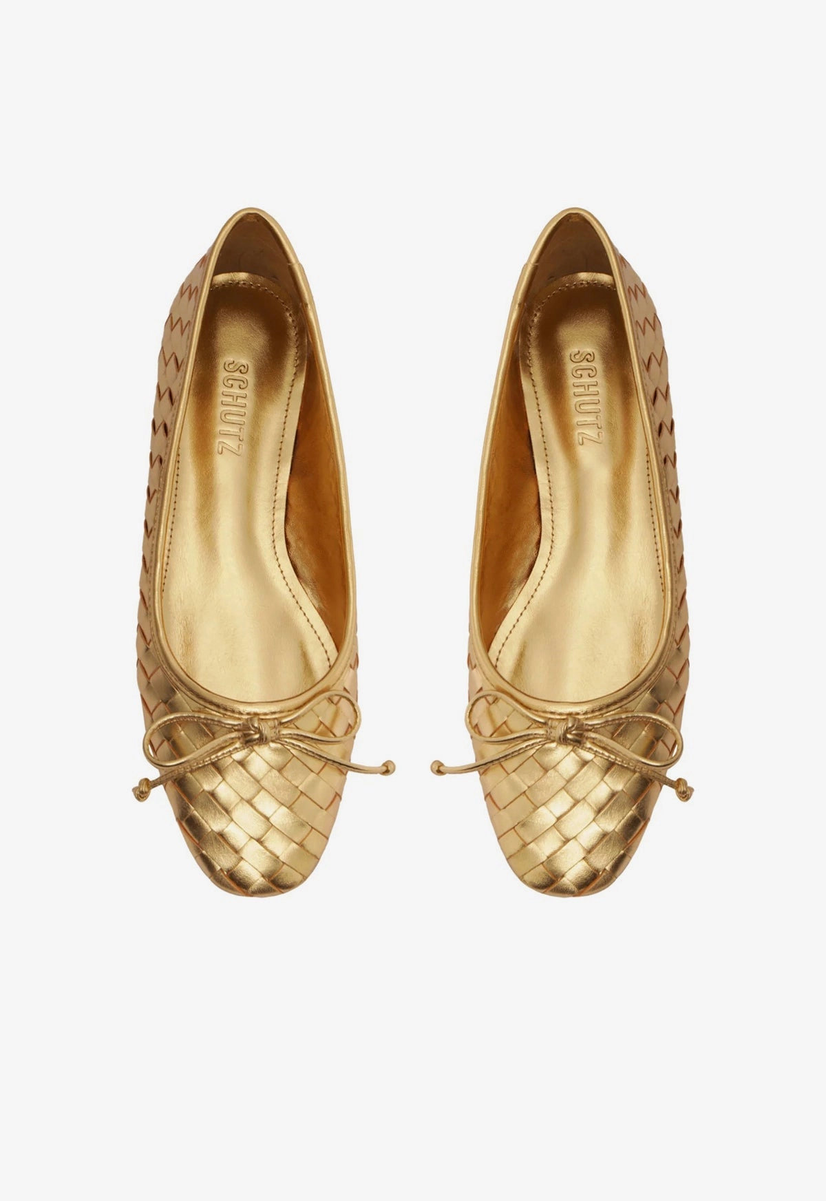 Daylong Comfort Arissa Woven Leather Flat