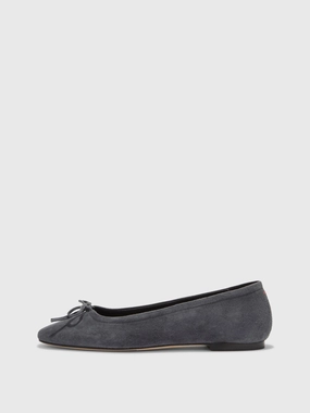 All-Day Wear Delfina Suede Ballet Flats