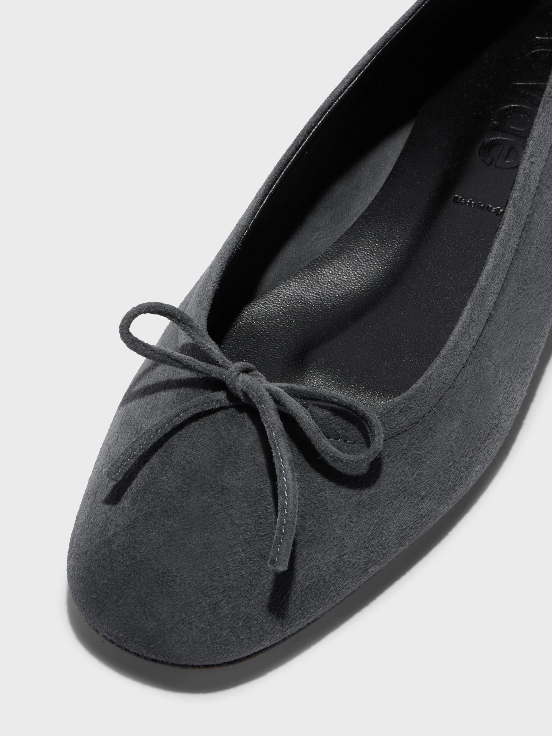 Delfina Suede Ballet Flats Style Step