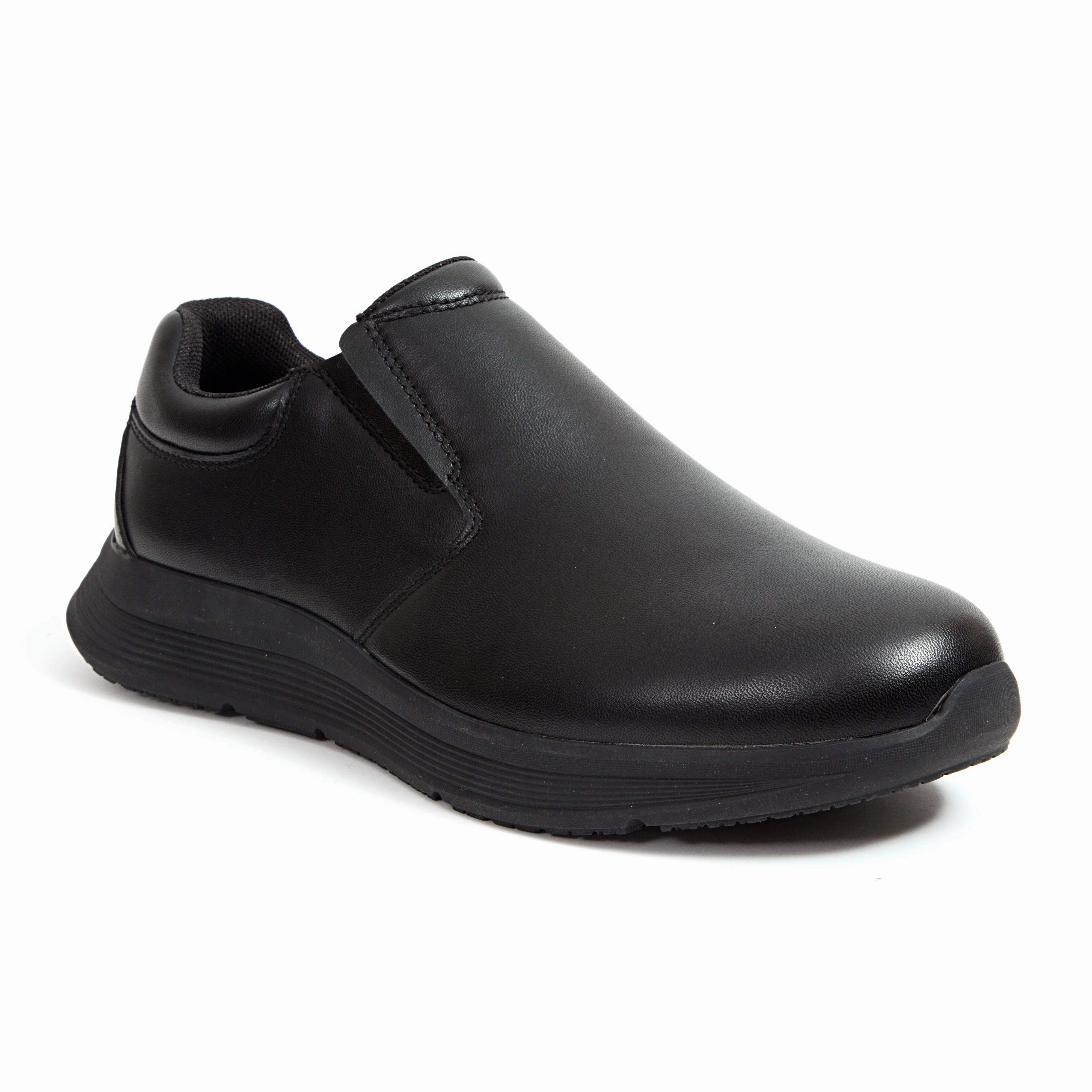 Men's Valdez in Black Light Path Contrast Stitching