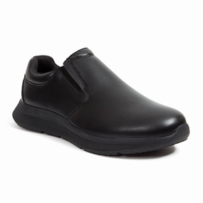 Men's Valdez in Black Light Path Contrast Stitching