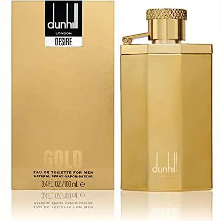 Desire Gold  by Dunhill for Men - Eau de Toilette, 100ml