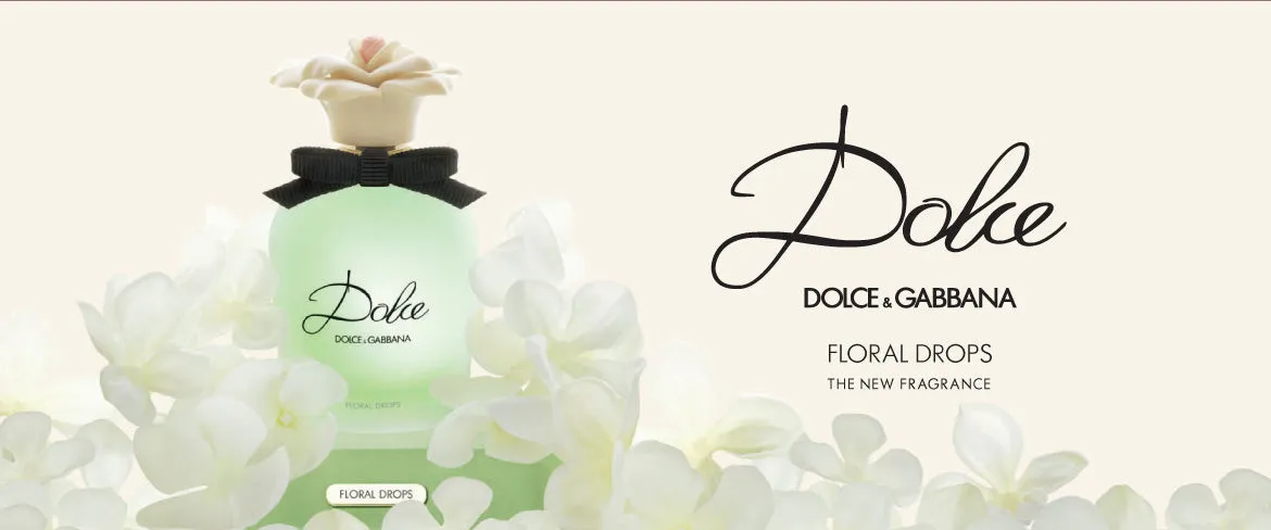 Dolce Floral Drops by Dolce & Gabbana Fragrance for Women Eau de Toilette 1.6 oz (50mL)