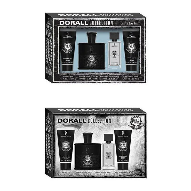 Dorall Wild Hunter Man EDP 100ml   15ml   body milk 50ml   Shower Gel 50ml