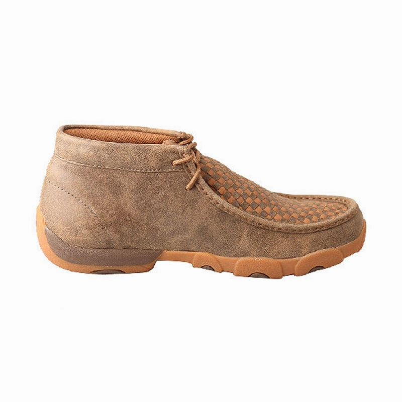 Dry Fit Men's Chukka Driving Moc Bomber/Tan