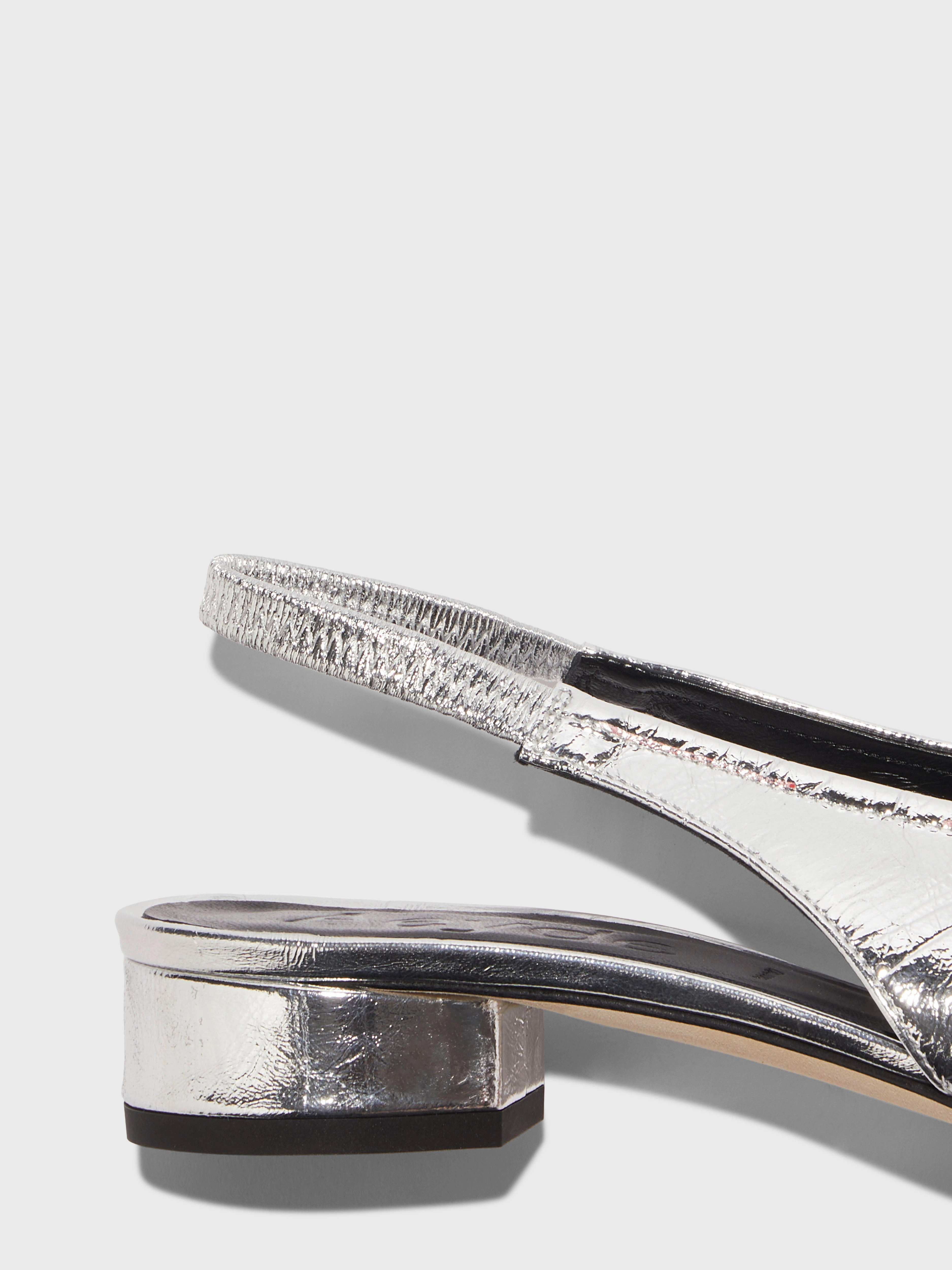 Dua Laminated Leather Slingback Everyday Ease