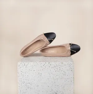 Como - Beige Nude/Black Stylish Comfort