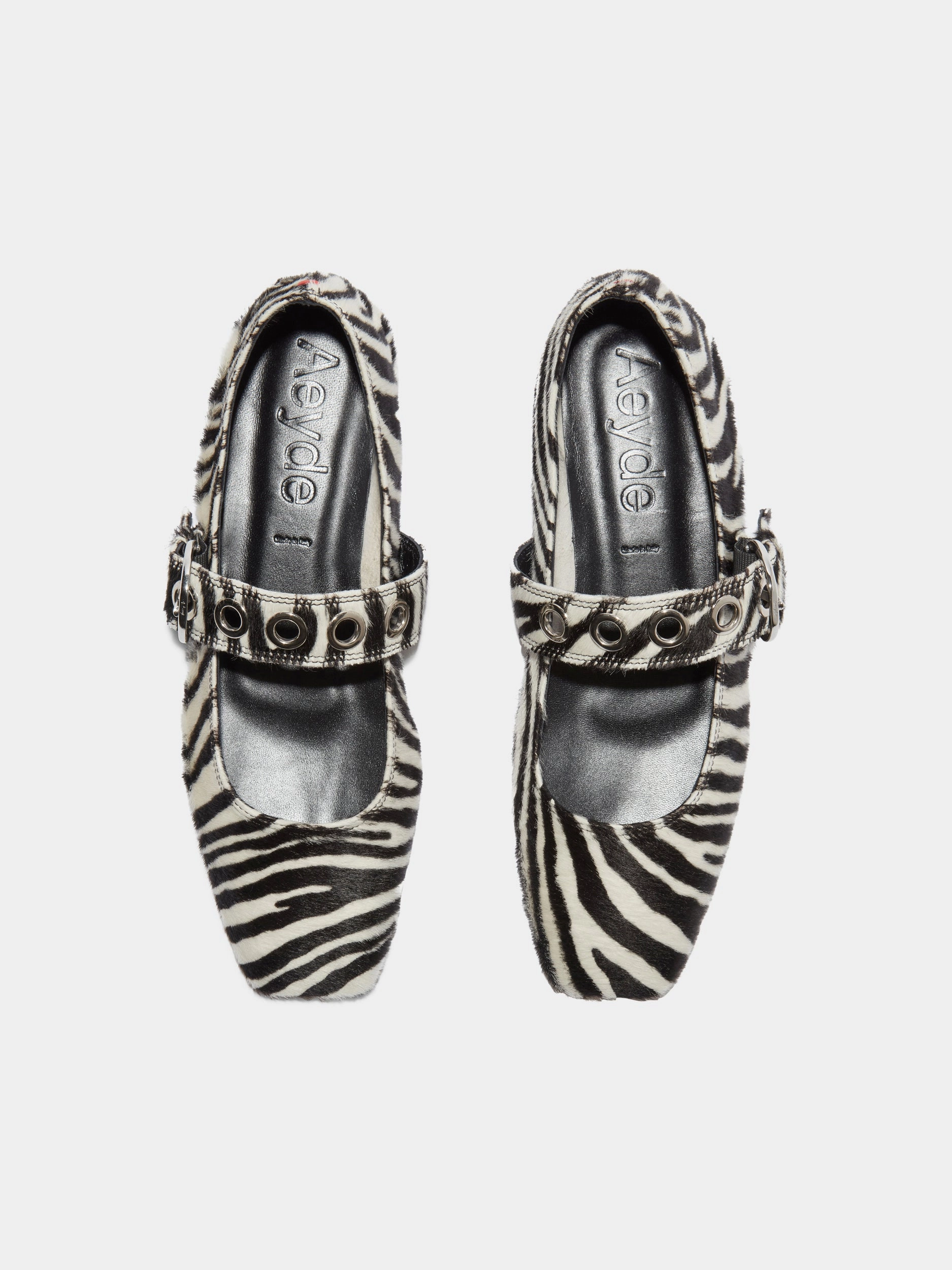 Durable Craftsmanship Uma Eyelet Ponyhair Mary-Janes