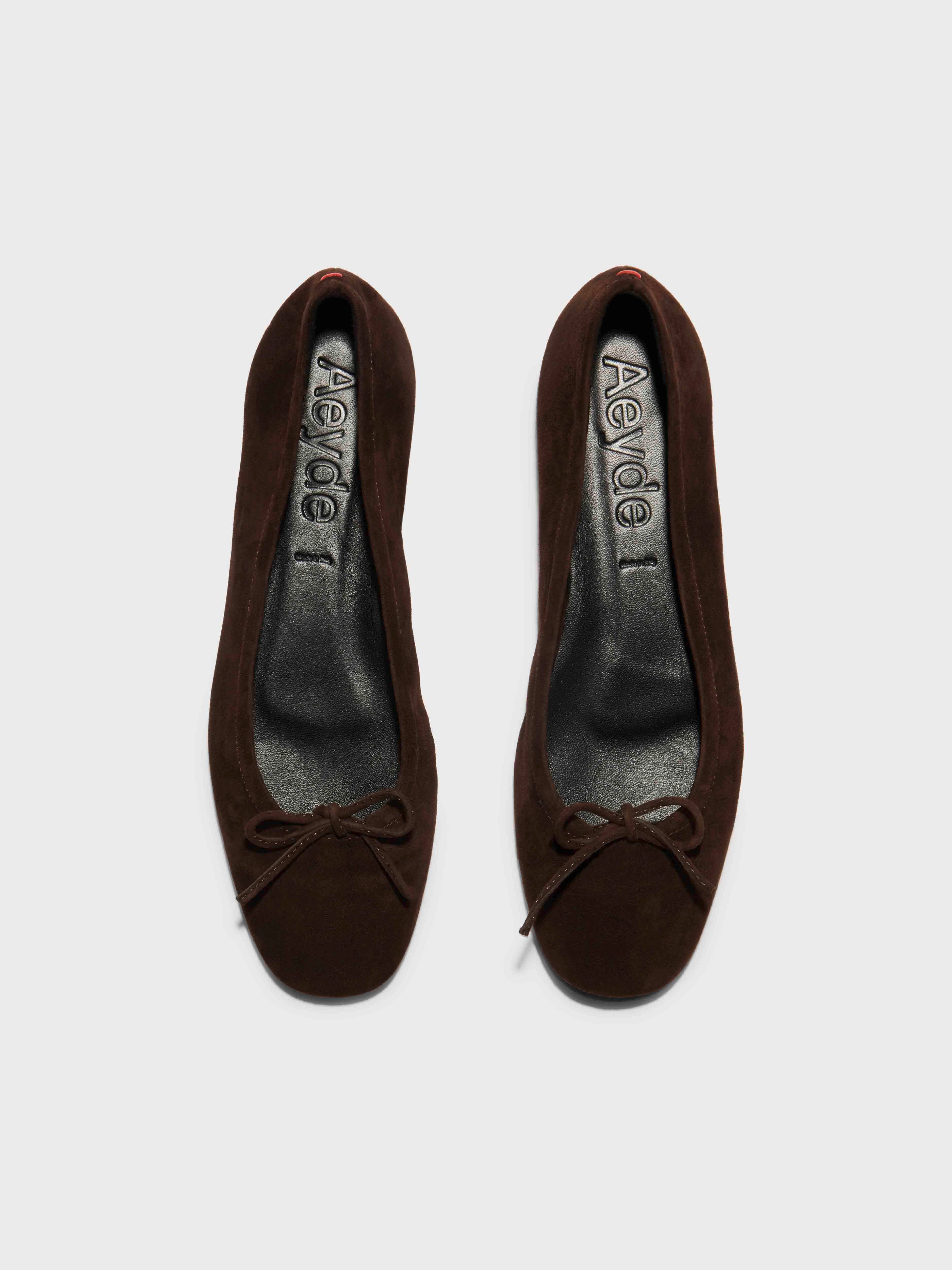 Durable Look Delfina Suede Ballet Flats