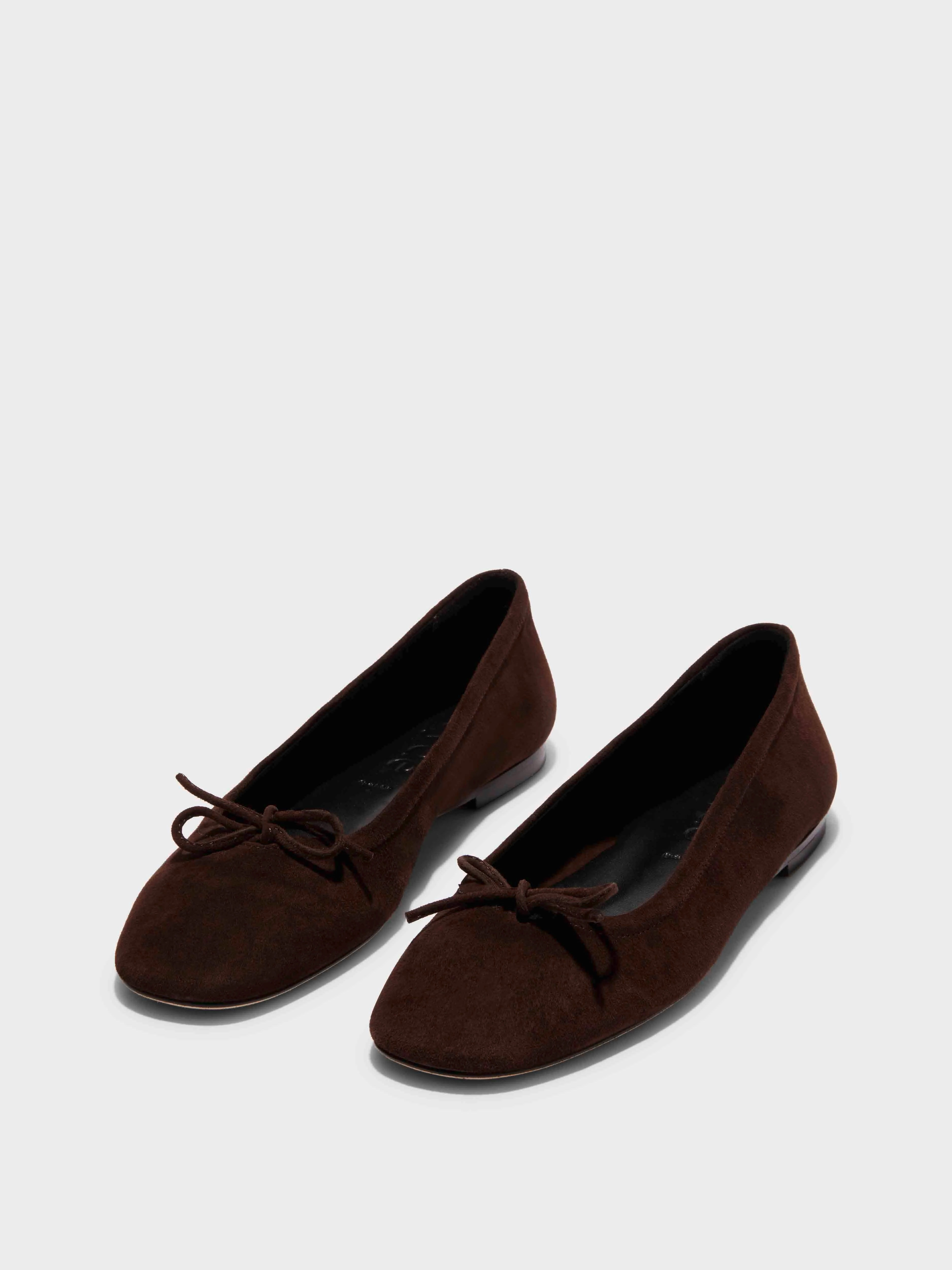 Durable Look Delfina Suede Ballet Flats