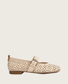 Flexible Fit GENTLE SOULS - Karla Perforated Leather Mary Jane Flat