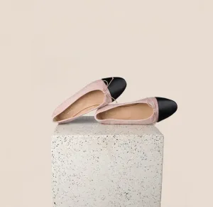 On-The-Go Footwear Como - Rose Twill/Black