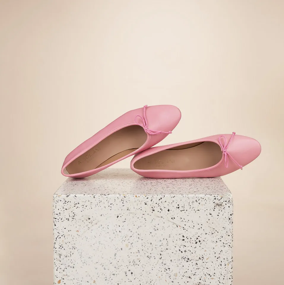 Vegan Leather Shoes Durable Support Como - Peony