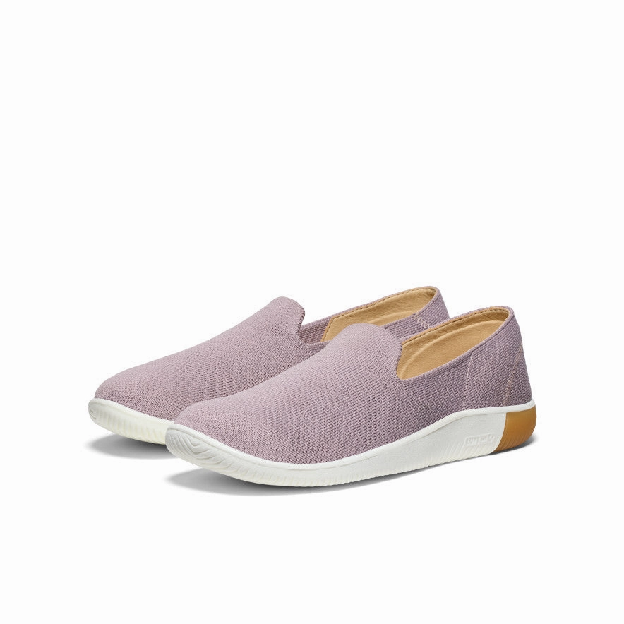 easy move Women's KNX Knit Slip-On  |  Toadstool/Cameo Rose