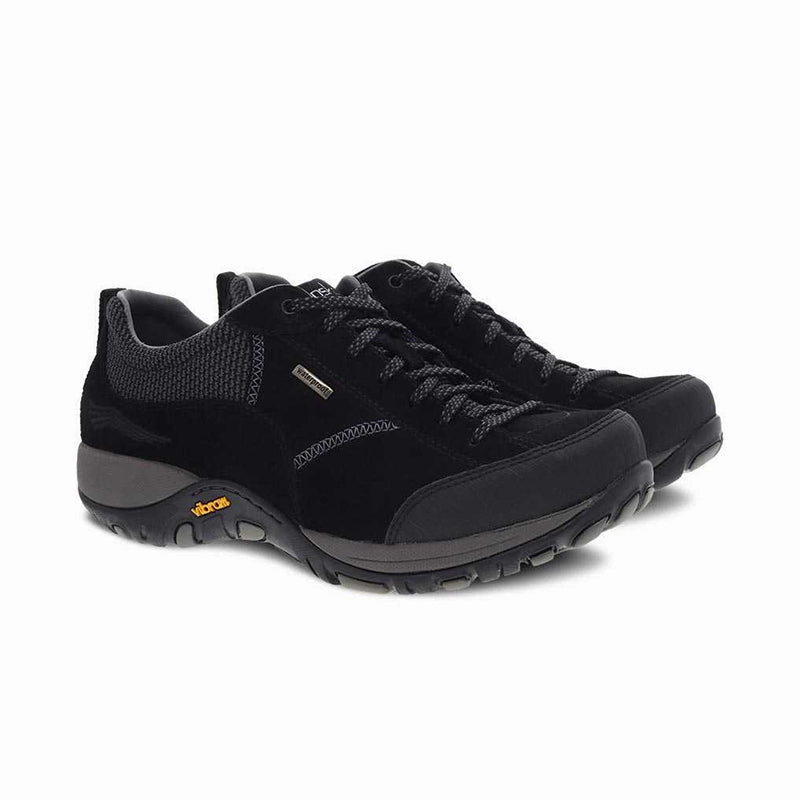 Easy Pace Women's Paisley Waterproof Black/Black Suede