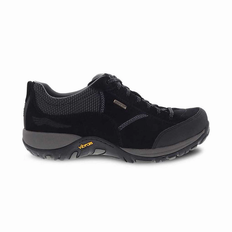 Easy Pace Women's Paisley Waterproof Black/Black Suede