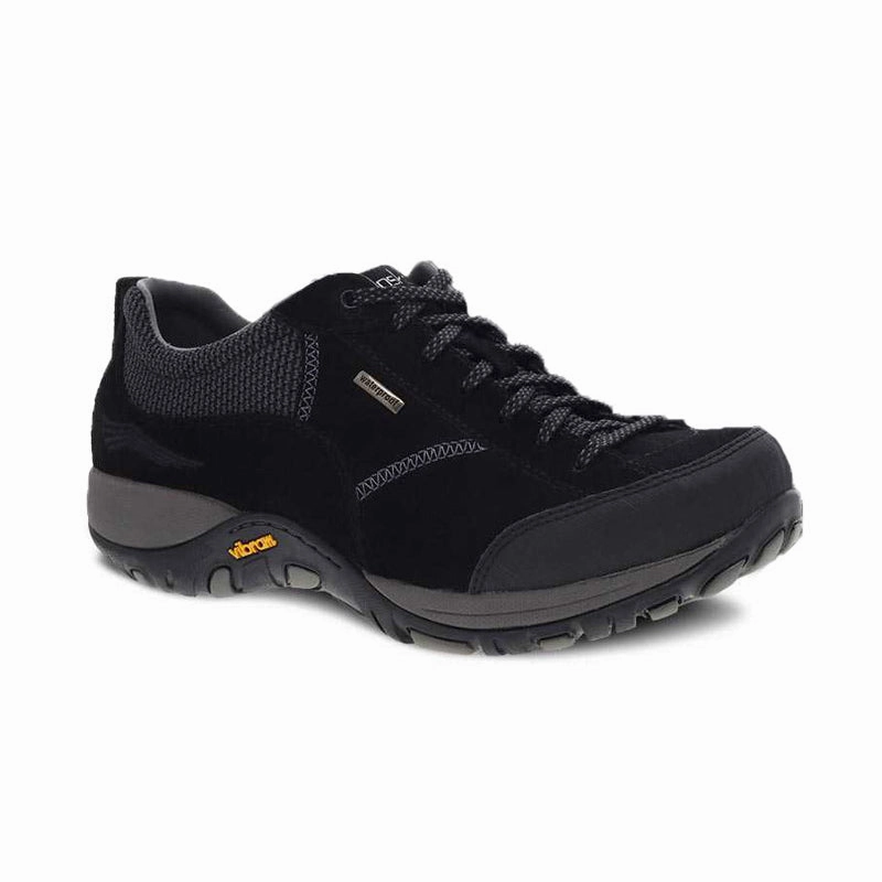 Women's Paisley Waterproof Black/Black Suede Fast Stride Fast pace