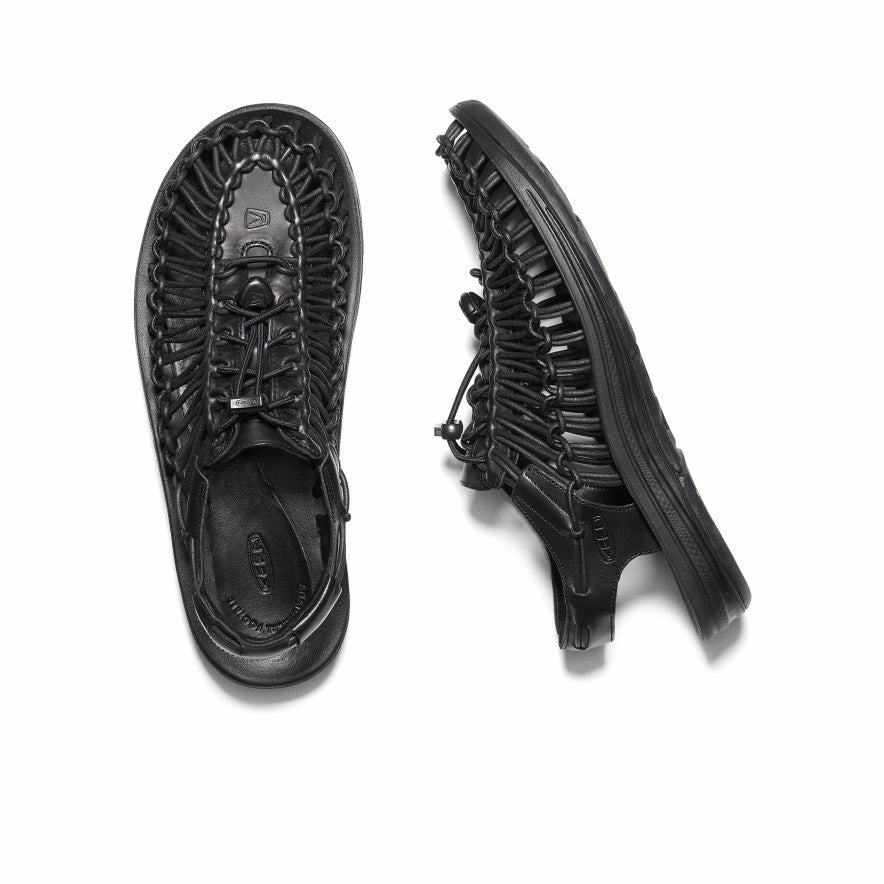 Easy Slip-On Men's UNEEK Premium Leather  |  Black