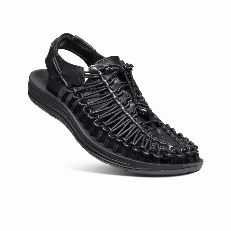 Easy Slip-On Men's UNEEK Premium Leather  |  Black