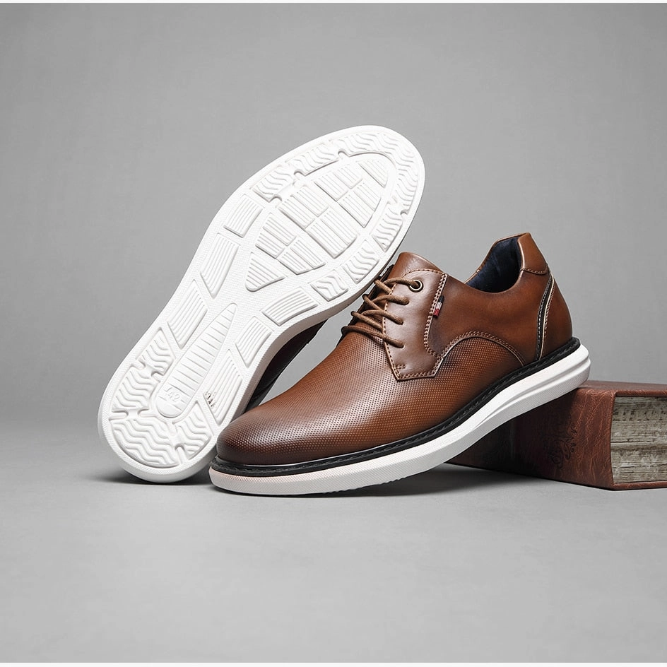 Easy Slip-On West Louis? Luxury Genuine Leather Sport Elegant Shoes