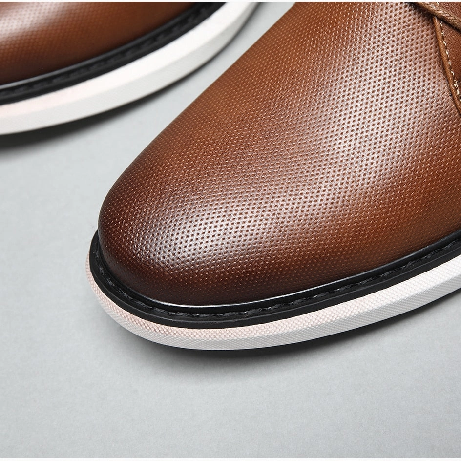 Easy Slip-On West Louis? Luxury Genuine Leather Sport Elegant Shoes
