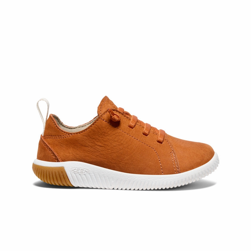 Comfortable Fashion Little Kids' KNX Leather Sneaker  |  Gold Flame/Star White