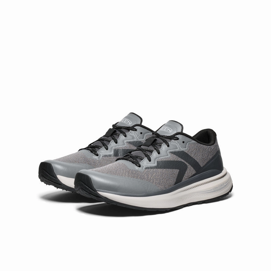 Easy Step Men's WK500 Walking Shoe  |  Steel Grey/Magnet
