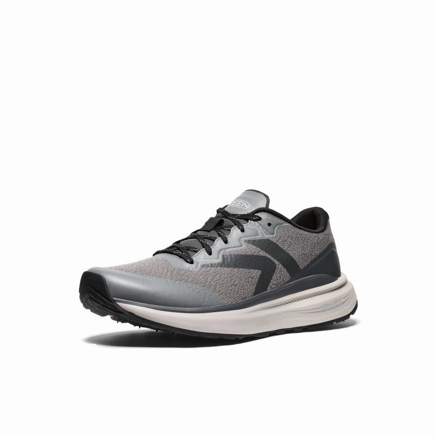 Easy Step Men's WK500 Walking Shoe  |  Steel Grey/Magnet