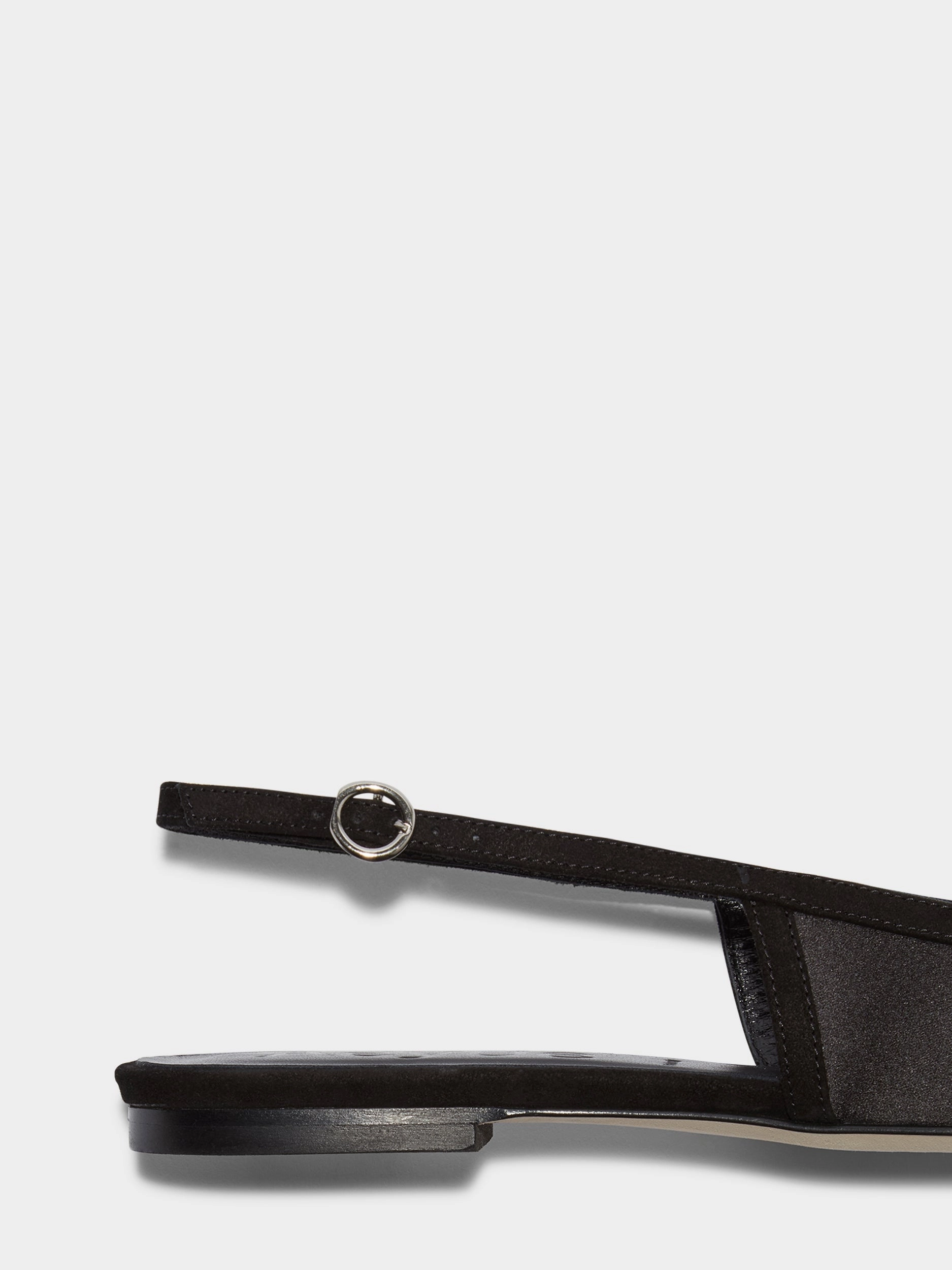 Easy Walk Geraldine Satin Toe-Cap Slingback