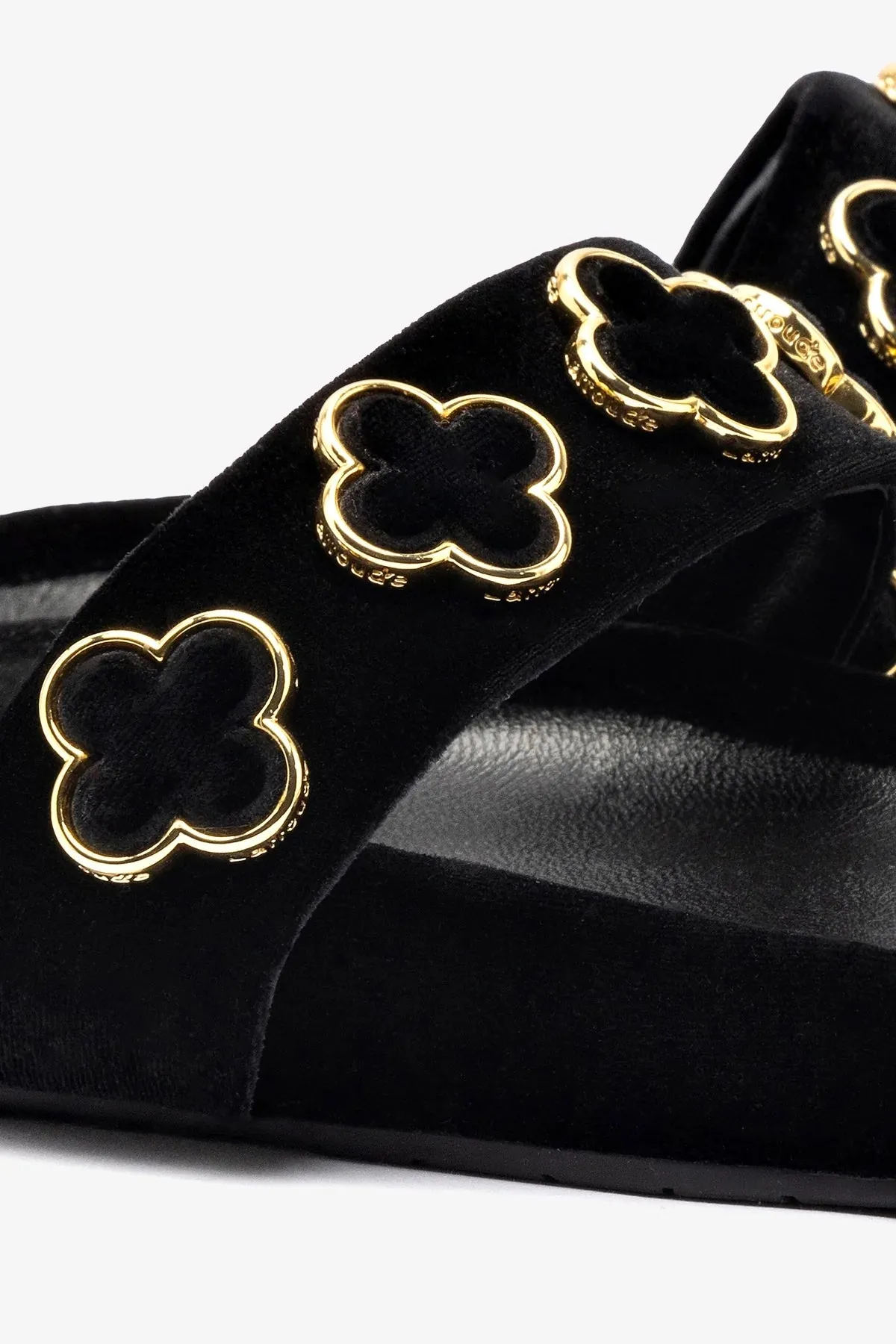 Effortless Comfort Milan Piccolo Slide In Black Velvet