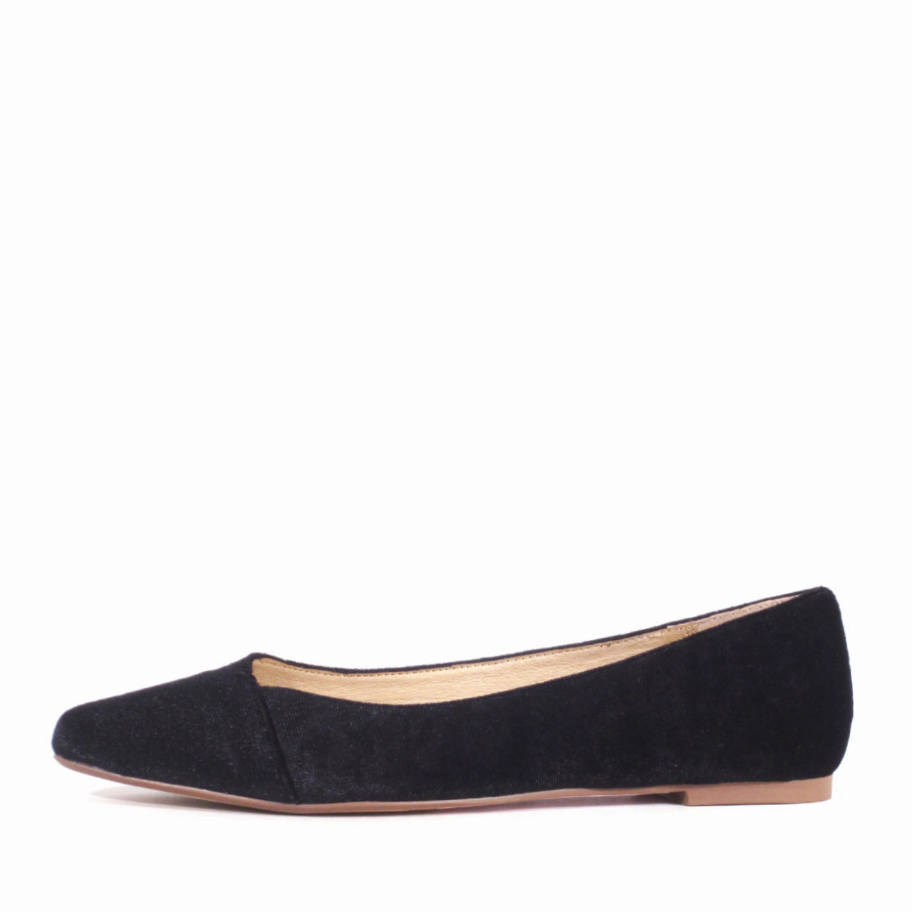 Effortless Comfort Pammy Velvet Ballet Flats
