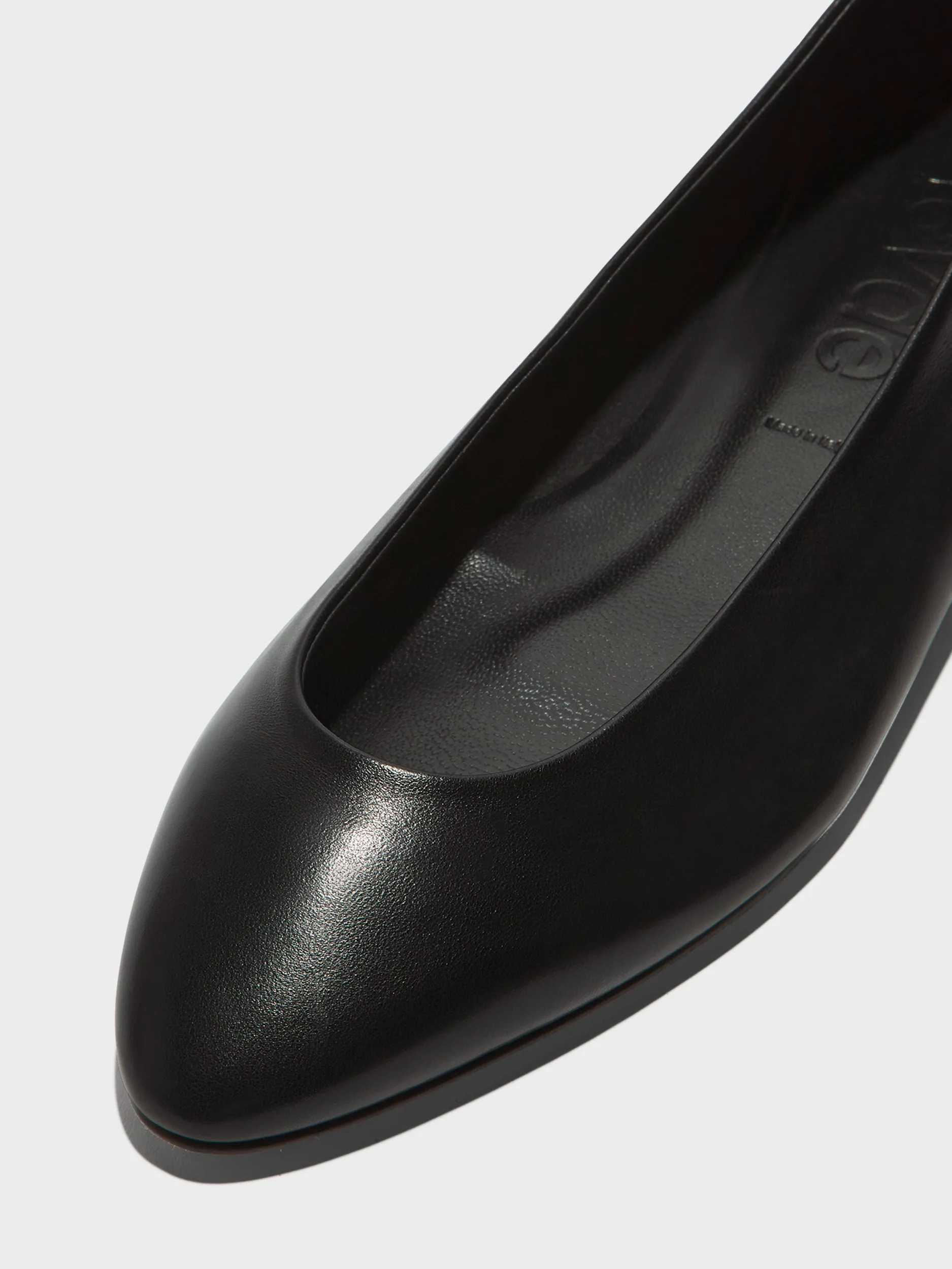 Elegant Comfort Ellie Almond-Toe Flats