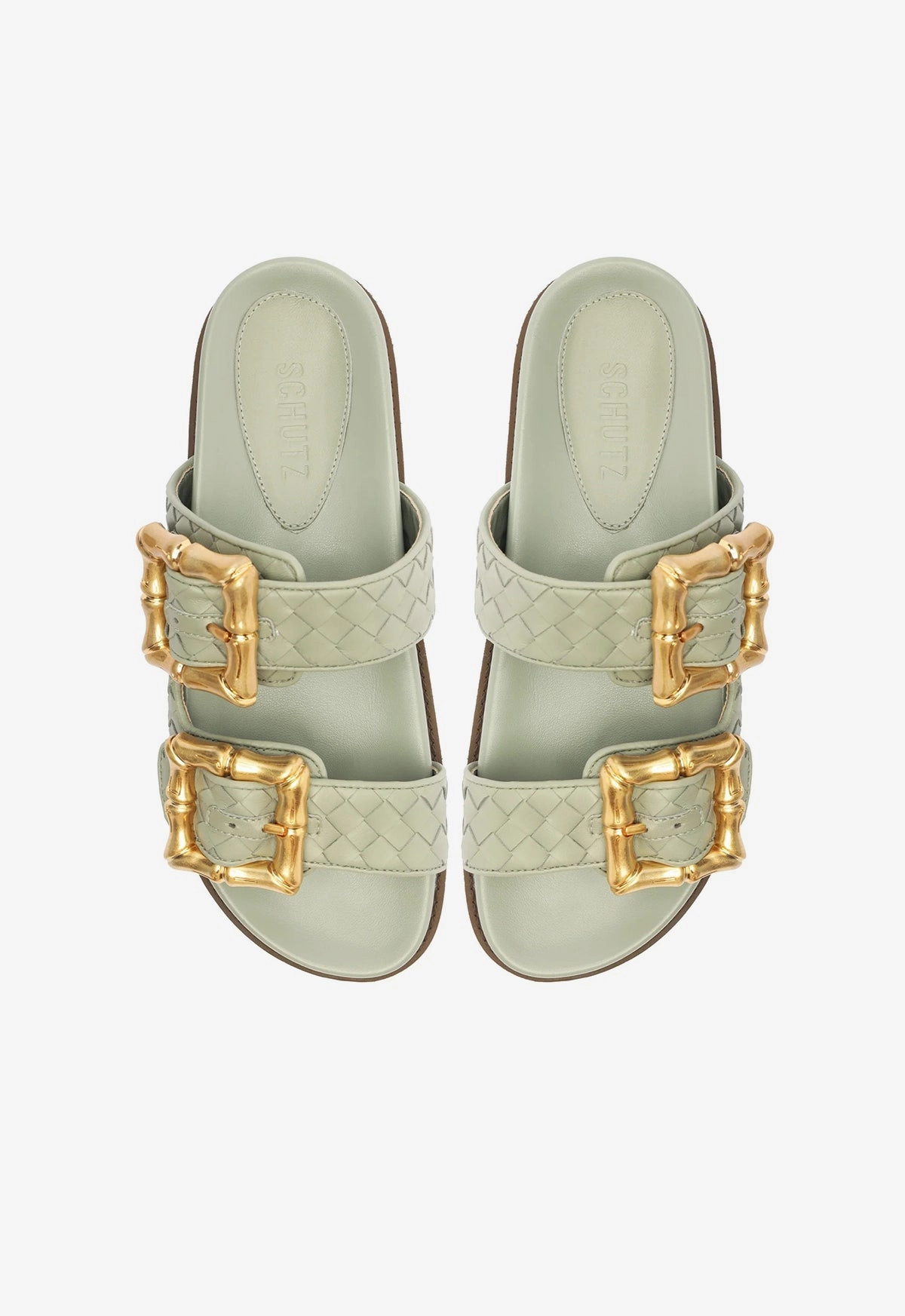 Elegant Touch Enola Green Sporty Sandal