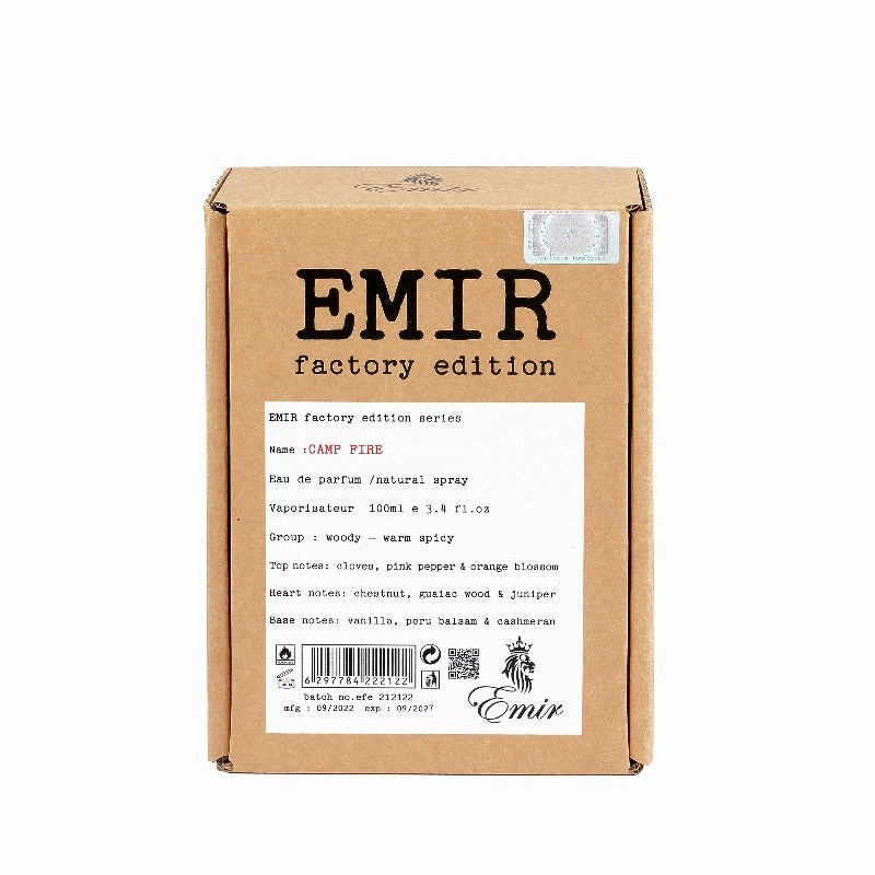 Emir CAMP FIRE parfumuotas vanduo unisex 100ml