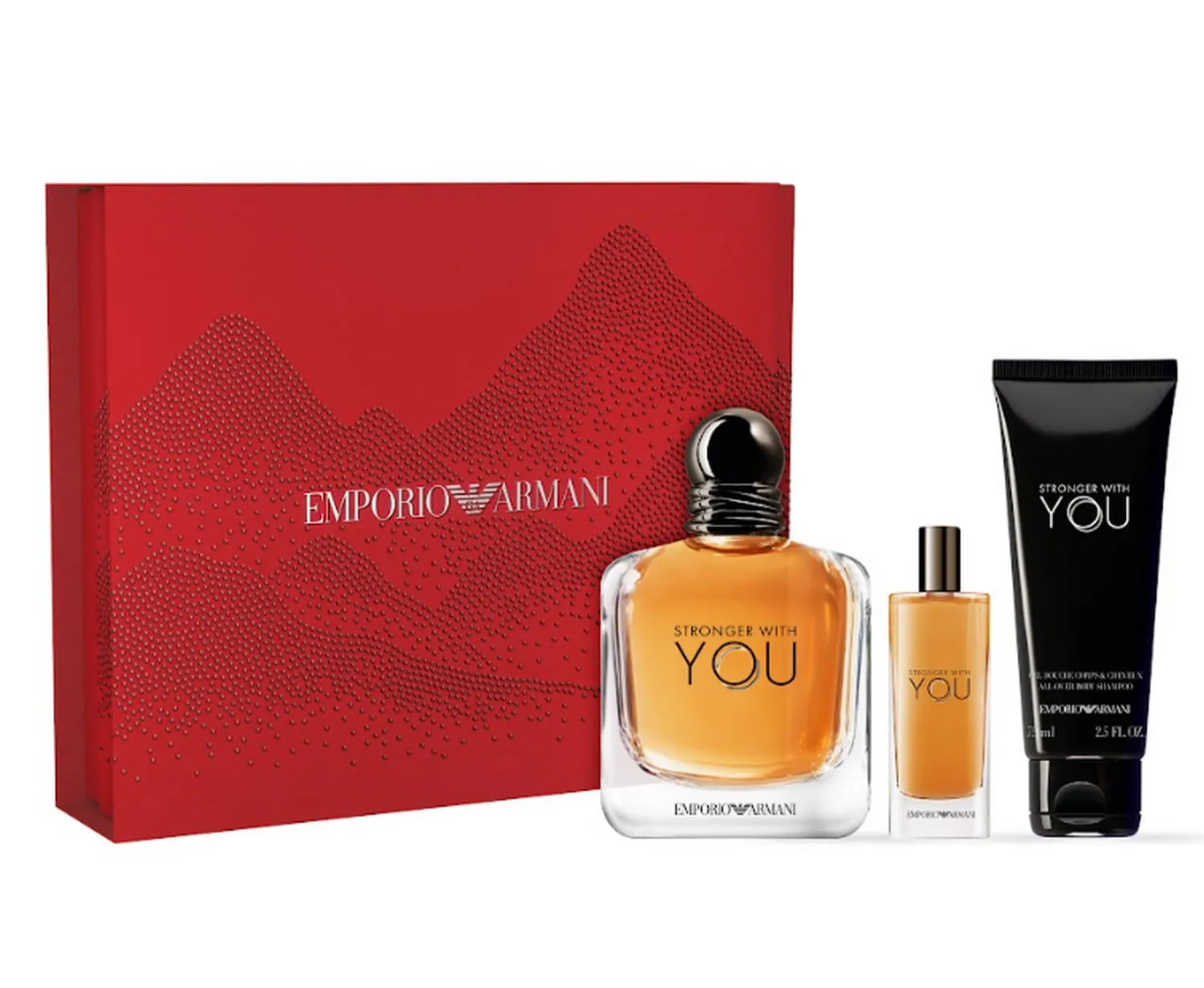 Emporio Armani Stronger With You EDT 100ML 3 Piece Set