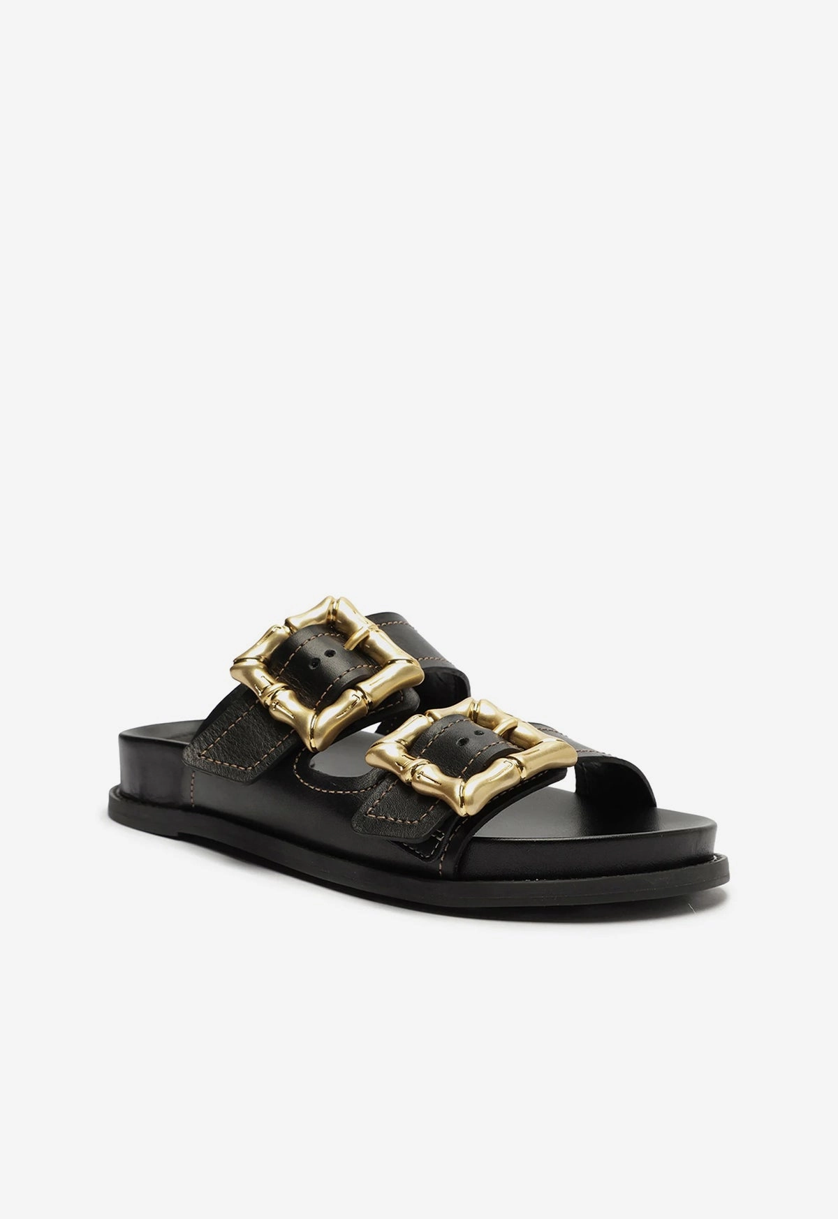 Enola Black Sporty Sandal Relaxed Walk