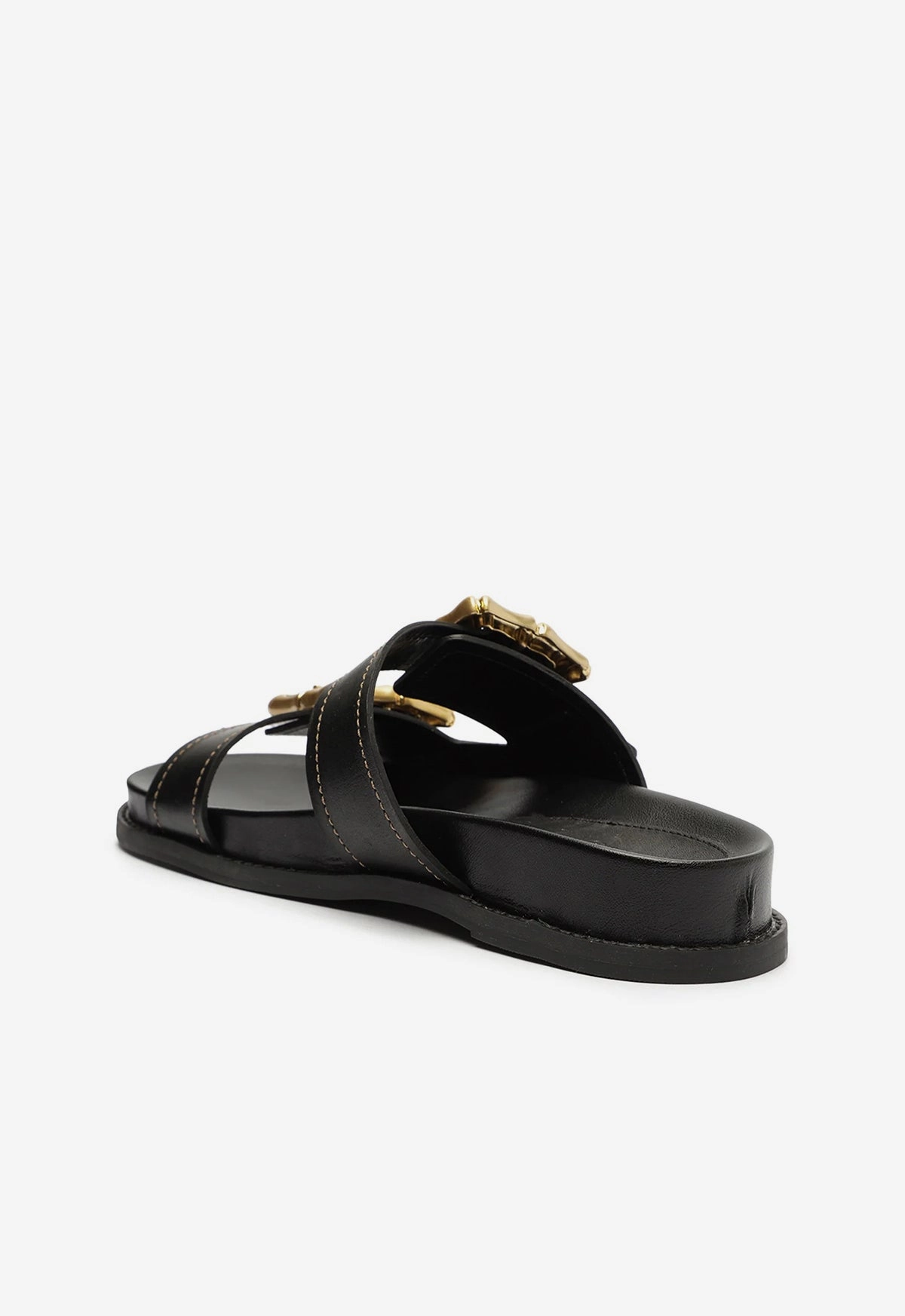 Enola Black Sporty Sandal Relaxed Walk