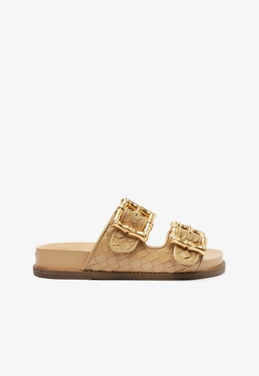 Enola Light Beige Sporty Sandal Chic Comfort