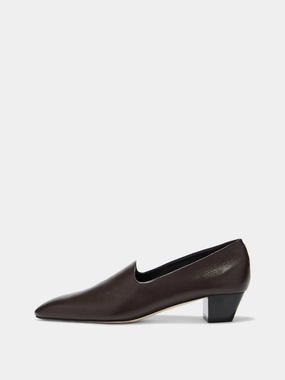 Reptile Print slim fit Gabby Almond-Toe Loafers