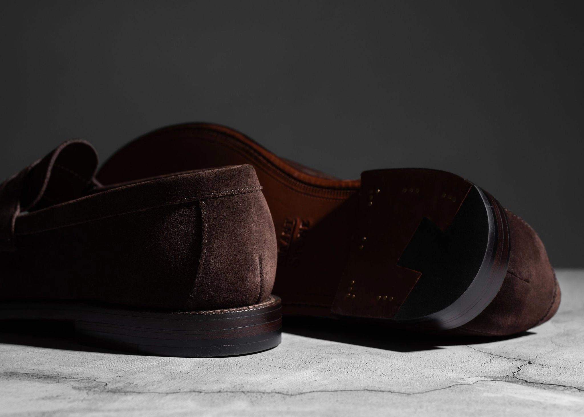 Fashion Foundation Unlined Traveler Penny Bitter Chocolate Suede