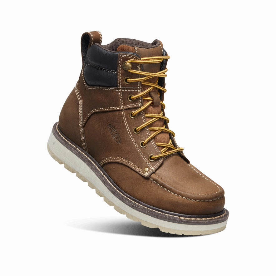 Fashion-Ready Men's Cincinnati 6" Boot (Soft Toe)  |  Belgian/Sandshell