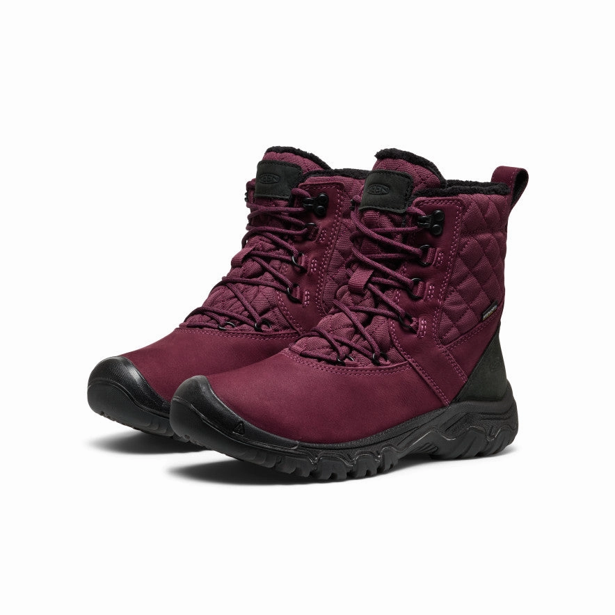 Fast Ease Women's Greta II Waterproof Boot  |  Fig/Black