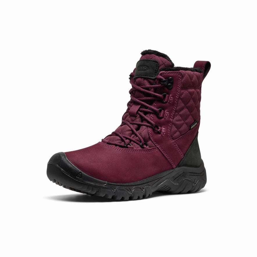 Fast Ease Women's Greta II Waterproof Boot  |  Fig/Black