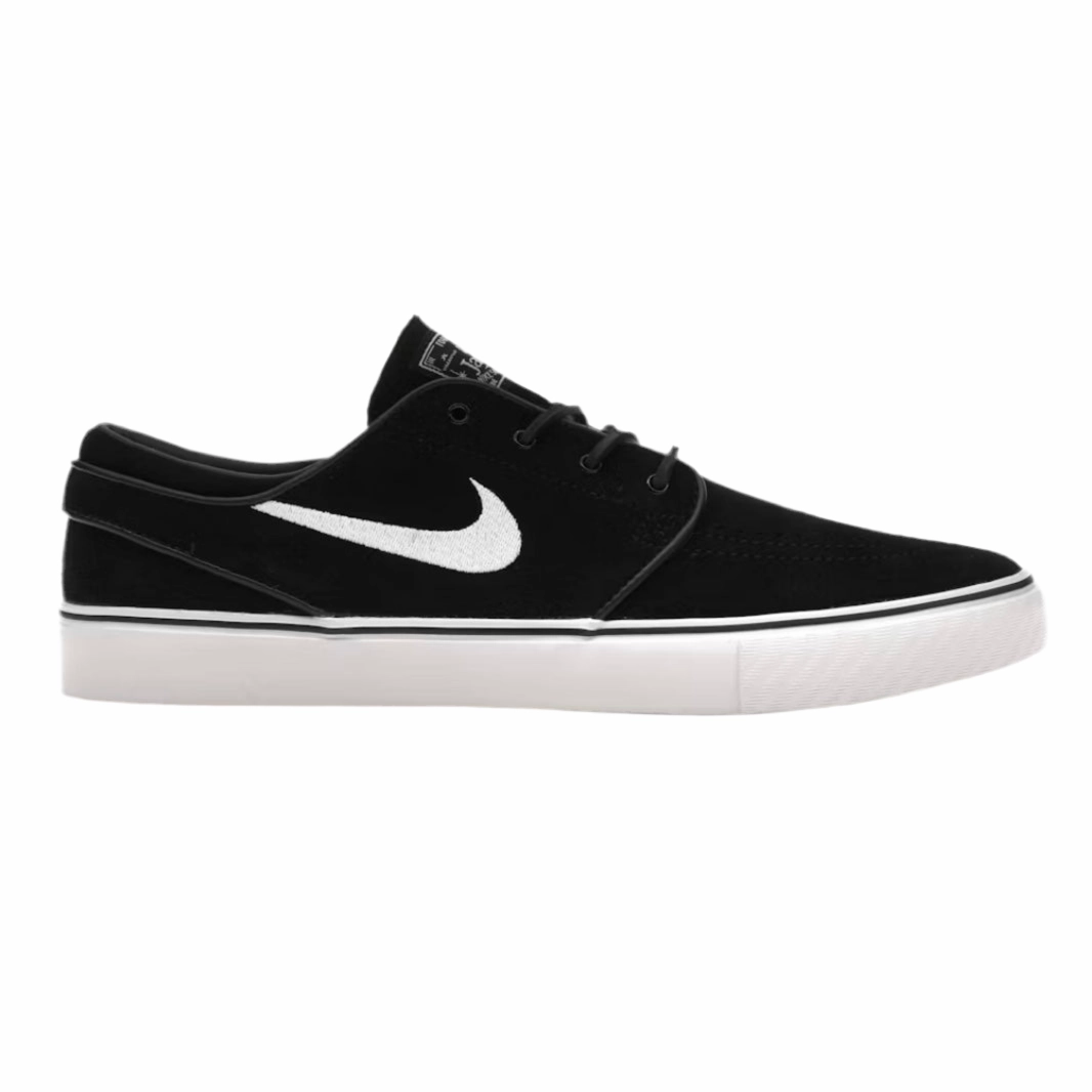 Skate Lifestyle Flexibility Ride Nike SB Zoom Janoski OG  Black/White