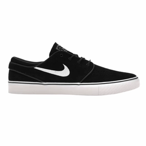 Skate Lifestyle Flexibility Ride Nike SB Zoom Janoski OG  Black/White