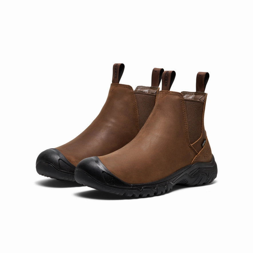 Flex Dash Men's Anchorage IV Waterproof Boot  |  Dark Earth/Black