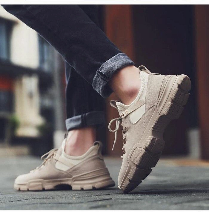 Flex Edge West Louis? Trending Fashion Suede Leather Shoes