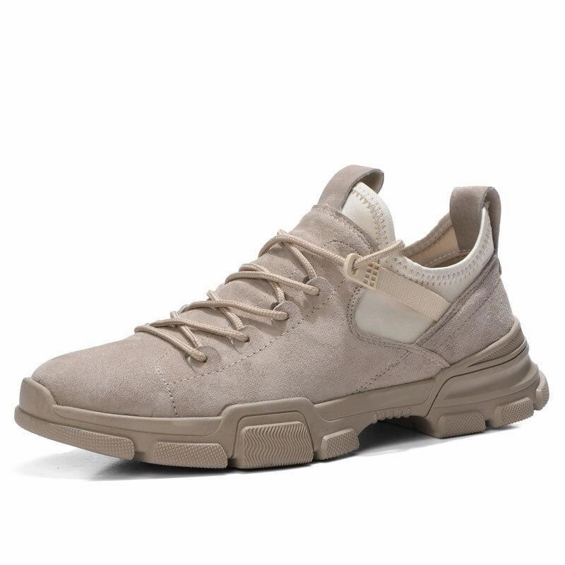 Shockproof Heel West Louis? Trending Fashion Suede Leather Shoes