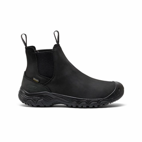 Men's Anchorage IV Waterproof Boot  |  Black/Black Breathable Fit Casual Performance